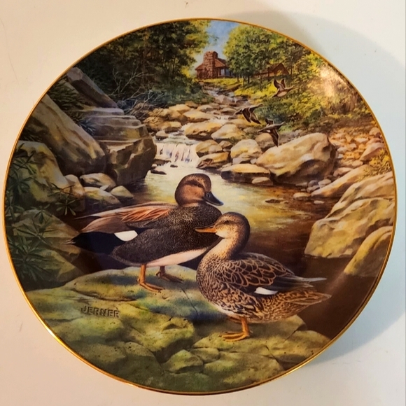 Vintage 1988 Duck Collectors Plate